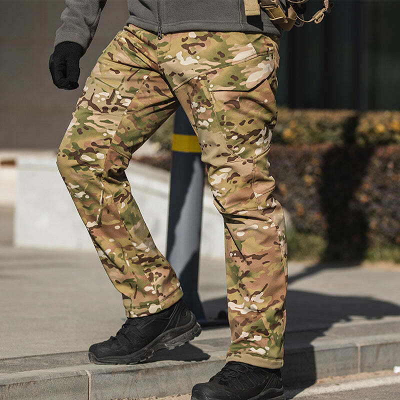 Archon Softshell Waterproof Tactical Pants for Winter