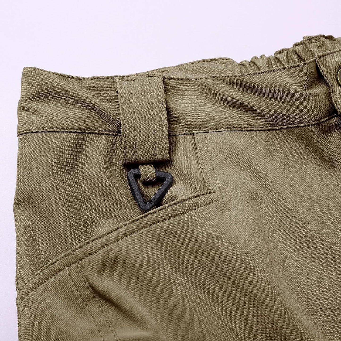 Men Tactical Pants Baggy Outdoor Waterproof Hiking Work Pants Water Resistant Multi Pockets Wild Cargo Pants