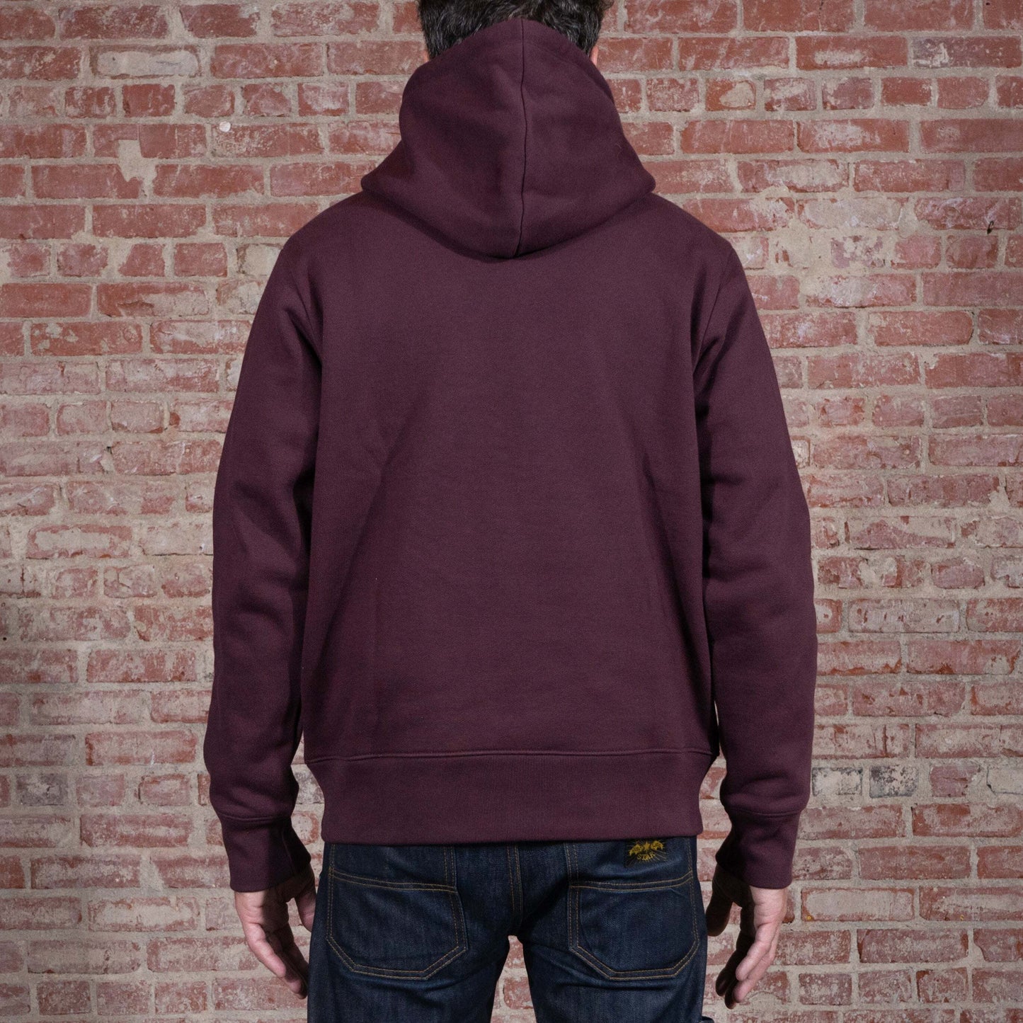 BNAGEROW - PULLOVER HOODIE - Oxblood