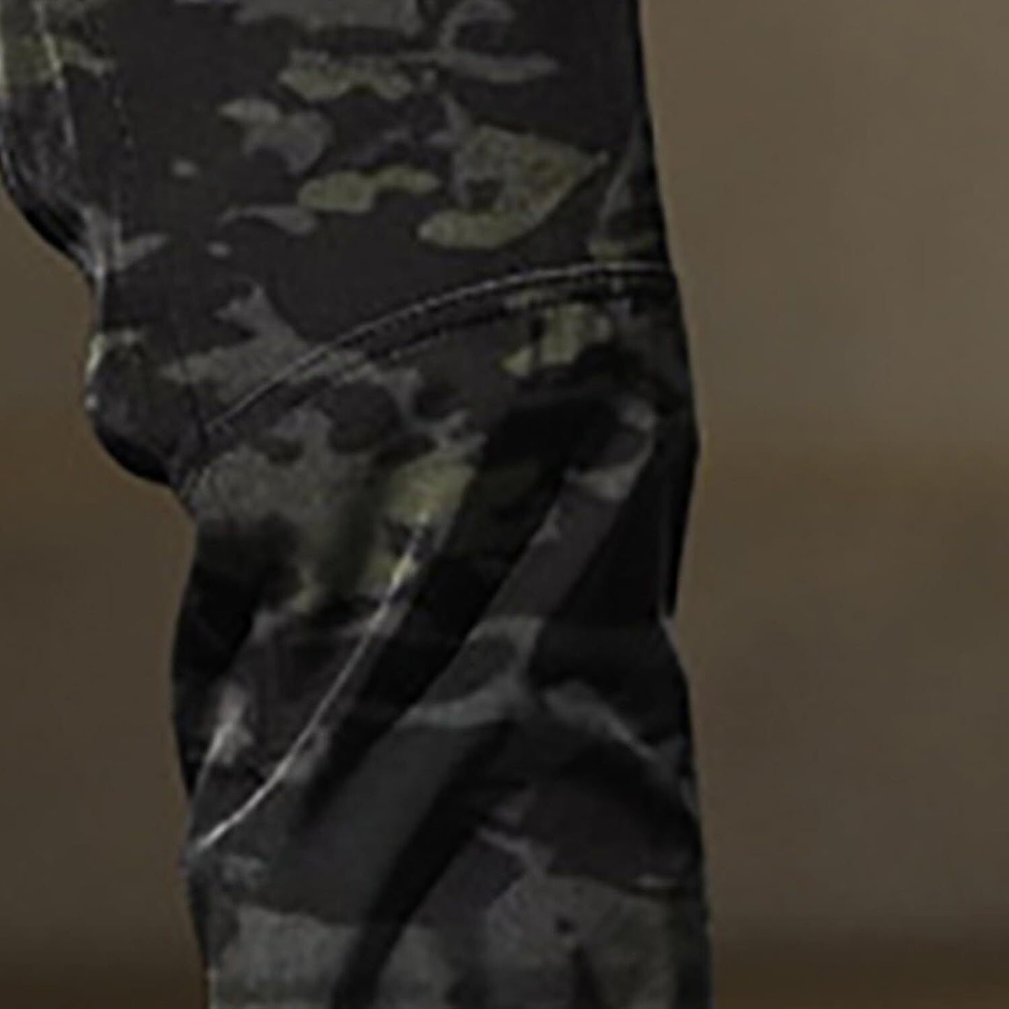 Men Tactical Pants Baggy Outdoor Waterproof Hiking Work Pants Water Resistant Multi Pockets Wild Cargo Pants