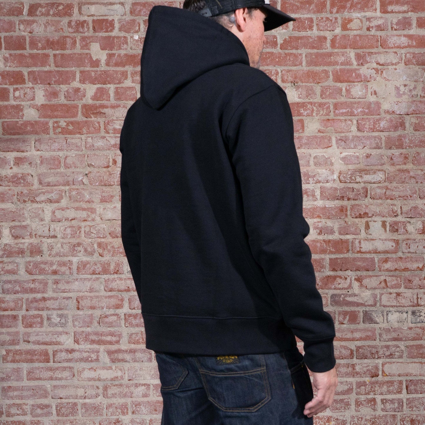 BNAGEROW - PULLOVER HOODIE - Black