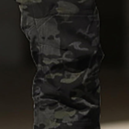 Men Tactical Pants Baggy Outdoor Waterproof Hiking Work Pants Water Resistant Multi Pockets Wild Cargo Pants
