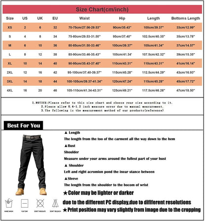 Men Tactical Pants Baggy Outdoor Waterproof Hiking Work Pants Water Resistant Multi Pockets Wild Cargo Pants