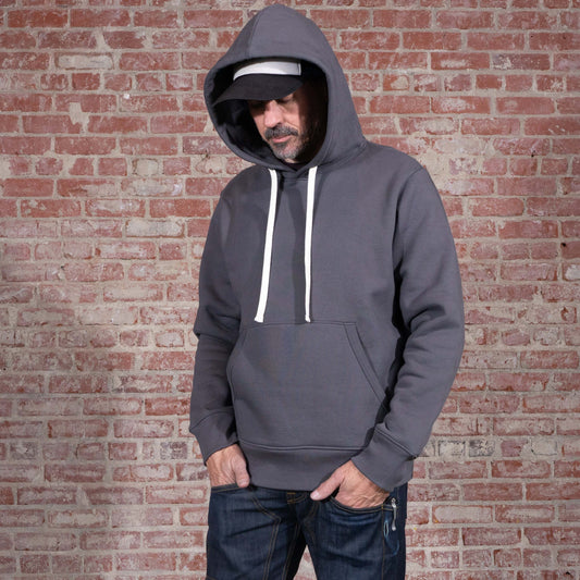 BNAGEROW - PULLOVER HOODIE - Grey