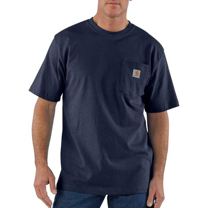 Men's Loose Fit Heavyweight Short-Sleeve Pocket T-Shirt (Also Available in Big)