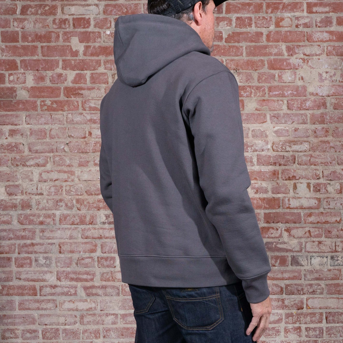 BNAGEROW - PULLOVER HOODIE - Grey