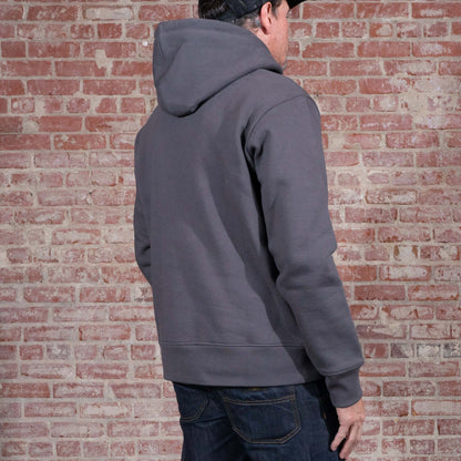 BNAGEROW - PULLOVER HOODIE - Grey