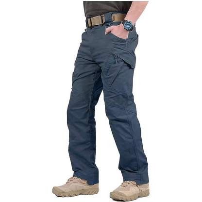 Men's Assault Tactical Pants Lightweight Cotton Outdoor Military Combat Cargo Trousers