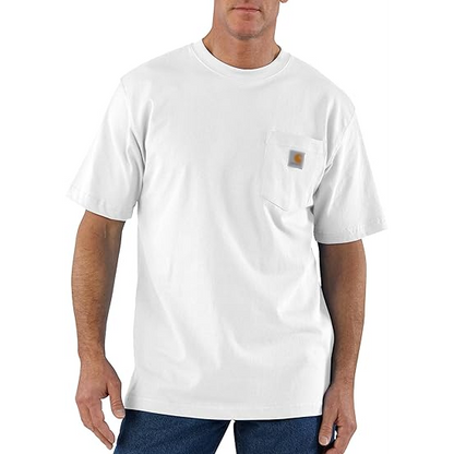 Men's Loose Fit Heavyweight Short-Sleeve Pocket T-Shirt (Also Available in Big)