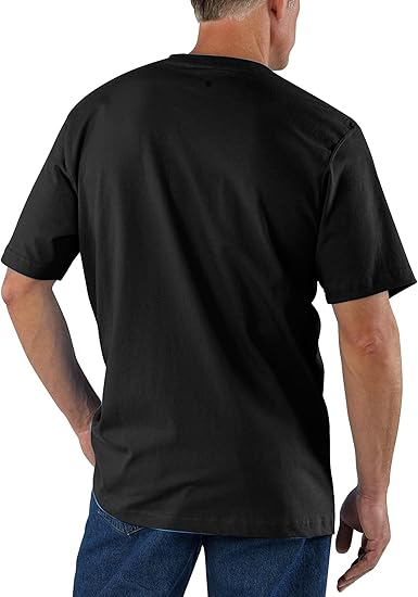 Men's Loose Fit Heavyweight Short-Sleeve Pocket T-Shirt (Also Available in Big)