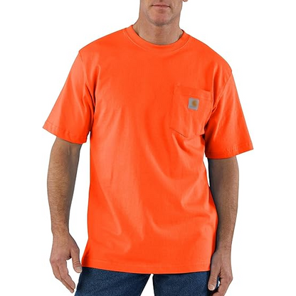 Men's Loose Fit Heavyweight Short-Sleeve Pocket T-Shirt (Also Available in Big)