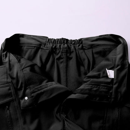 Men Tactical Pants Baggy Outdoor Waterproof Hiking Work Pants Water Resistant Multi Pockets Wild Cargo Pants