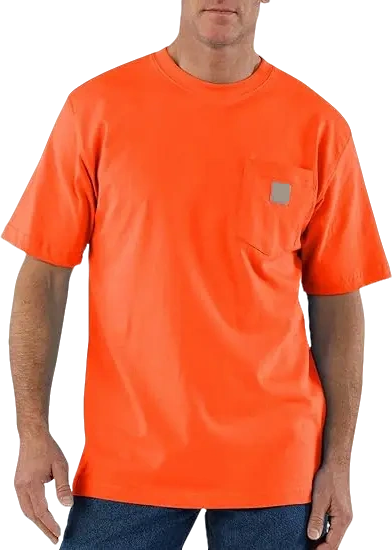 CHT Men's K87 Workwear Loose Fit Heavyweight Short-Sleeve Pocket T-Shirt (Also Available in Big & Tall)