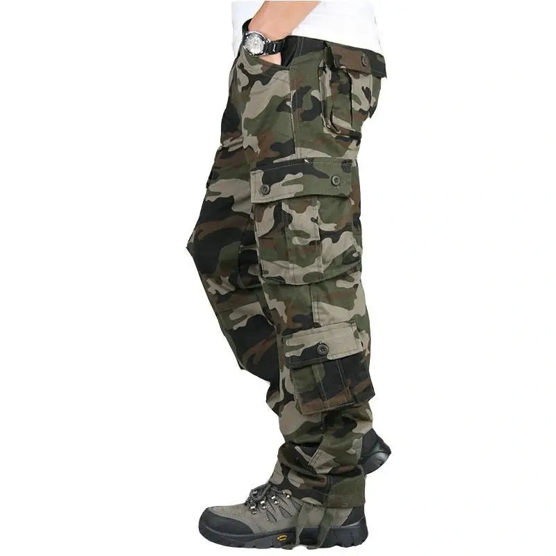Men's Multi-Pocket Sports Work Pants