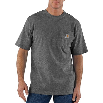 Men's Loose Fit Heavyweight Short-Sleeve Pocket T-Shirt (Also Available in Big)