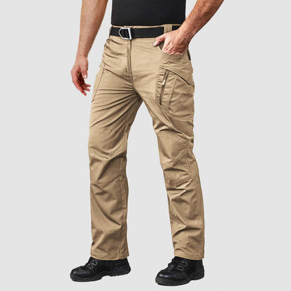 7-Packs Men's Tactical Pants with 9 Pockets Rip-Stop Work Hiking Pants