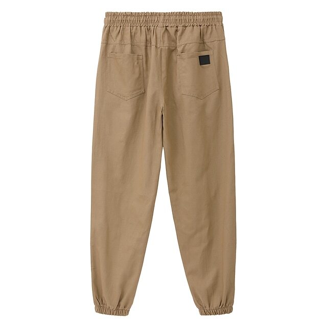 Men's Solid Color Casual Outdoor Sweatpants With Pocket and Drawstring