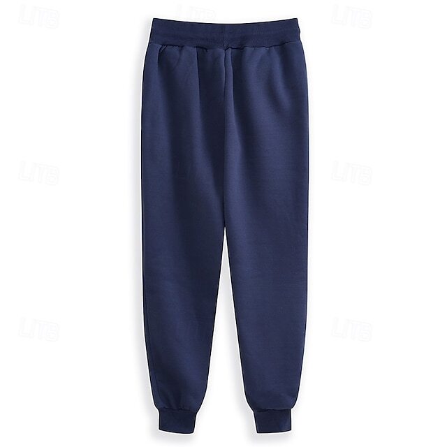 Mens 7 Pack Fleece Workout Jogger Sweatpants With Pocket and Drawstring Size S-3XL