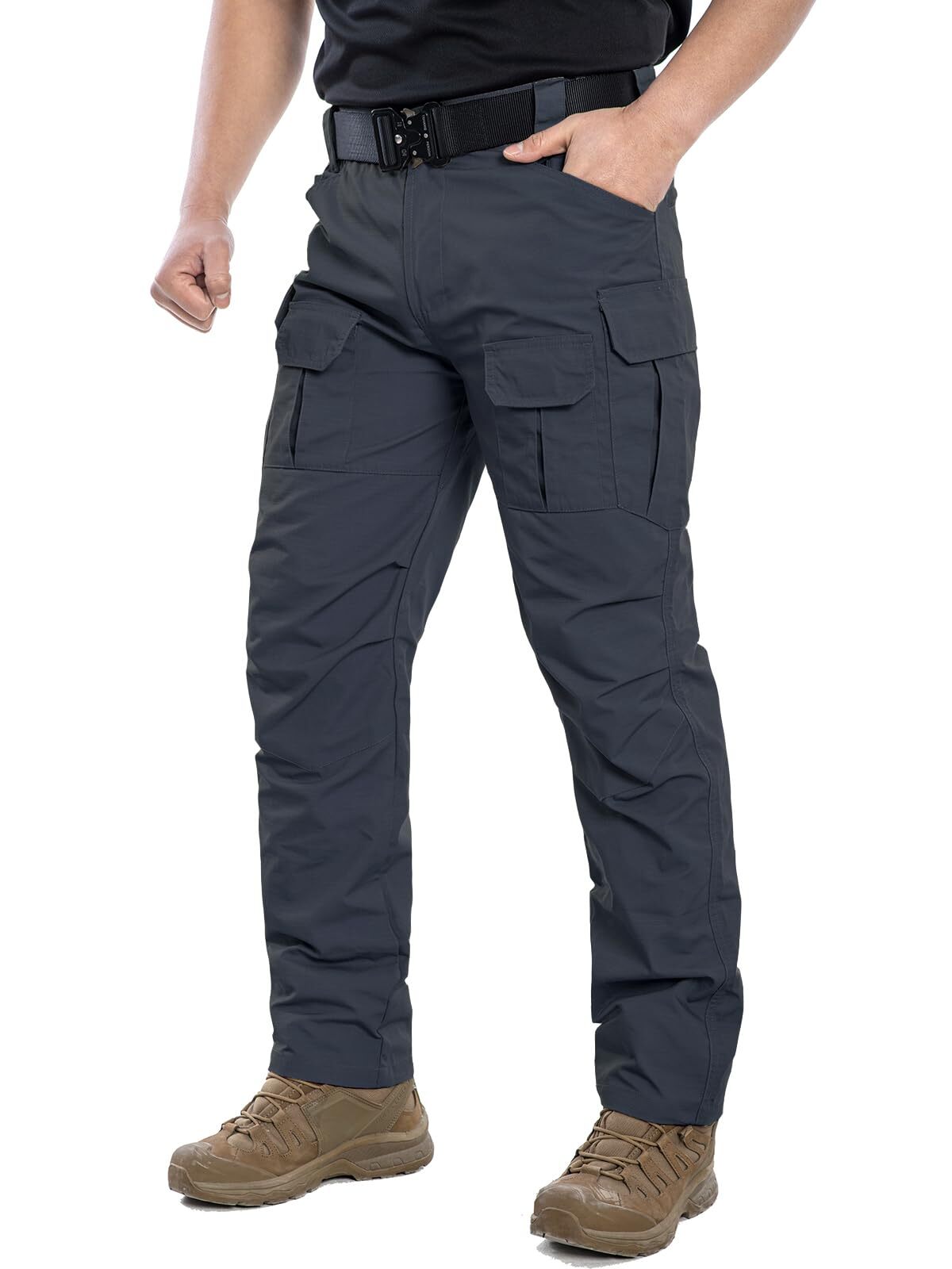Men's Ripstop Work Pants,Water Resistant Outdoor Tactical Pants