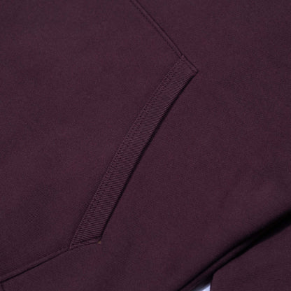 BNAGEROW - PULLOVER HOODIE - Oxblood