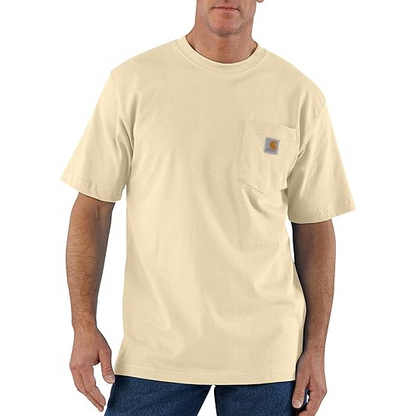 Men's Loose Fit Heavyweight Short-Sleeve Pocket T-Shirt (Also Available in Big)