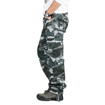 Men's Multi-Pocket Sports Work Pants