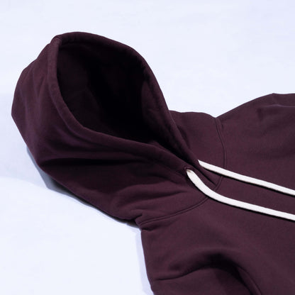 BNAGEROW - PULLOVER HOODIE - Oxblood