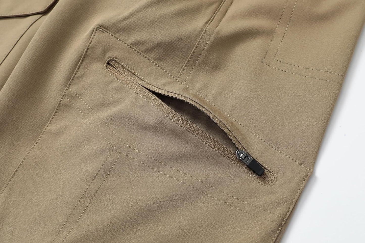 Men's Lightweight Cargo Pants Waterproof Quick Dry Tactical Pants Outdoor Hiking Pants with Belt