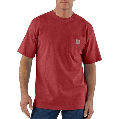 Men's Loose Fit Heavyweight Short-Sleeve Pocket T-Shirt (Also Available in Big)