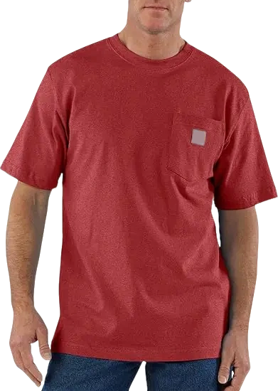 CHT Men's K87 Workwear Loose Fit Heavyweight Short-Sleeve Pocket T-Shirt (Also Available in Big & Tall)