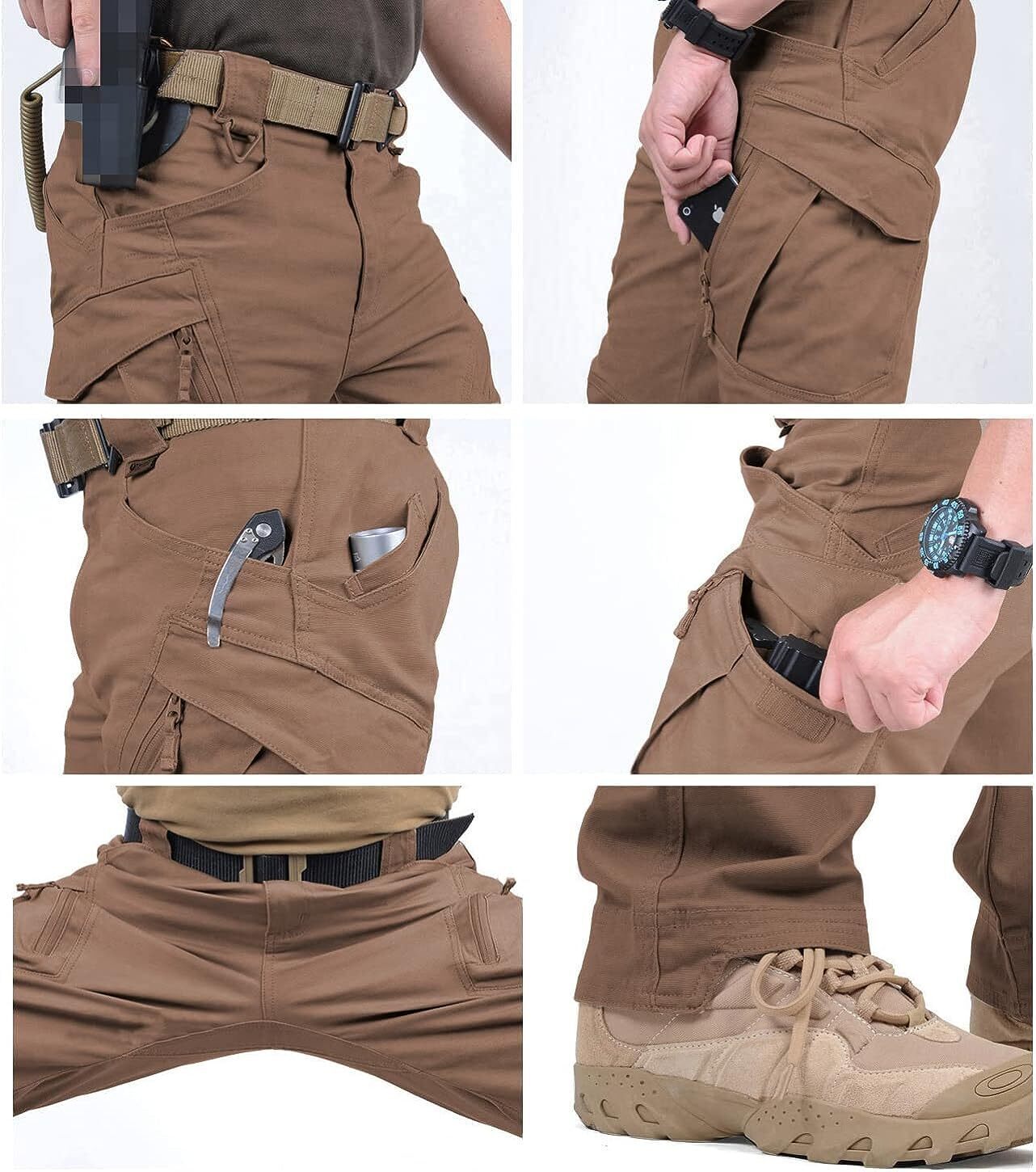 Men's Assault Tactical Pants 🔥Lightweight Cotton Outdoor Military Combat Cargo Trousers