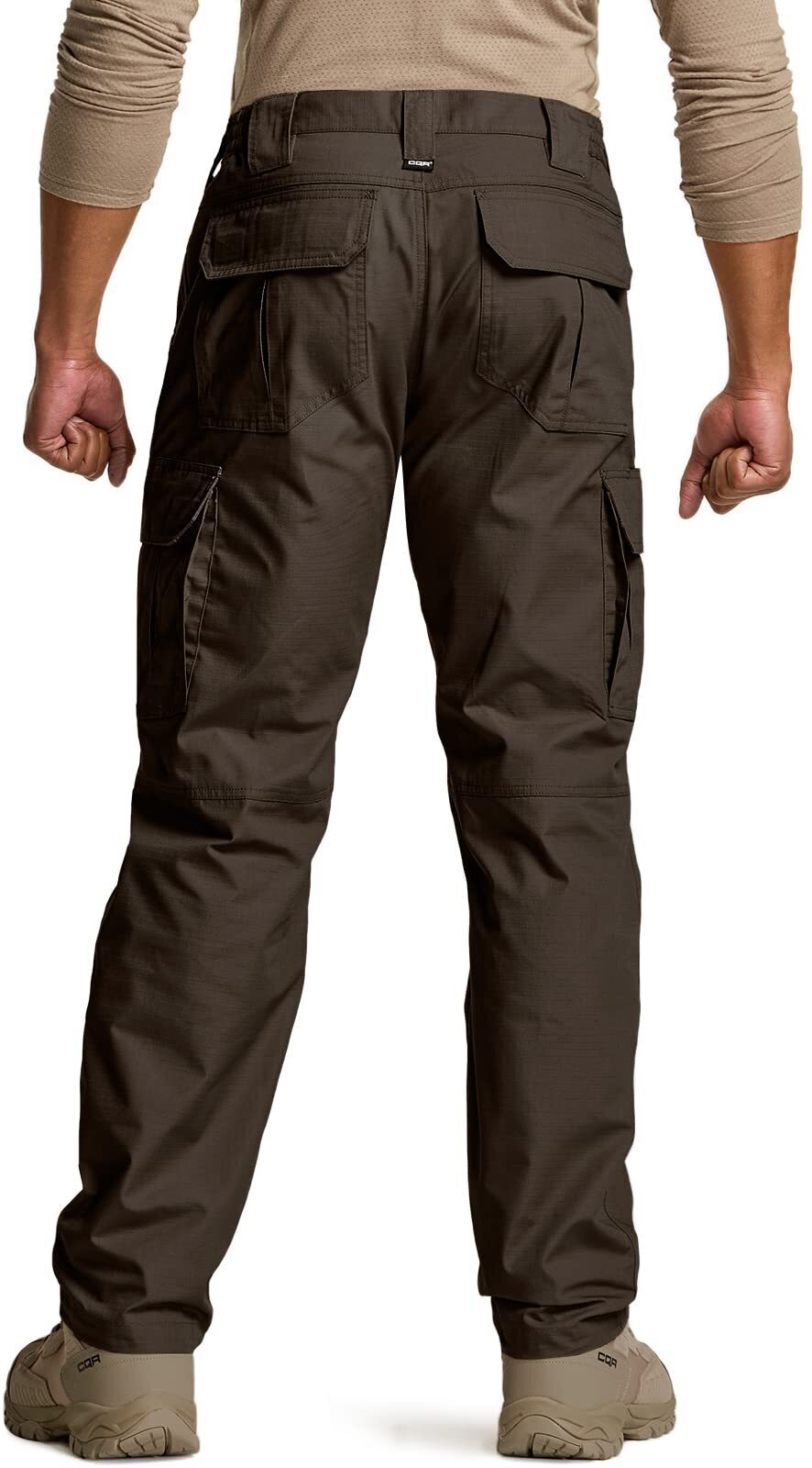 Men's Tactical Pants, Water Resistant Ripstop Cargo Pants