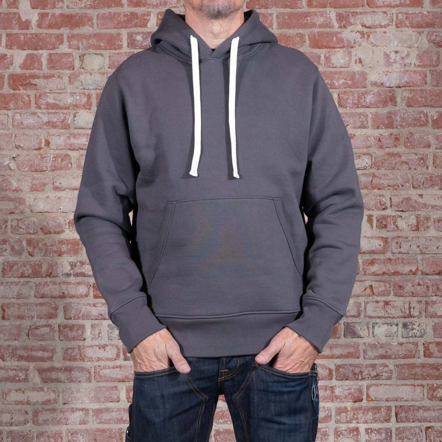 BNAGEROW - PULLOVER HOODIE - Grey