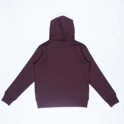 BNAGEROW - PULLOVER HOODIE - Oxblood