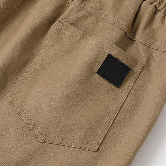 Men's Solid Color Casual Outdoor Sweatpants With Pocket and Drawstring