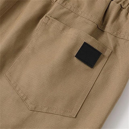 Men's Solid Color Casual Outdoor Sweatpants With Pocket and Drawstring