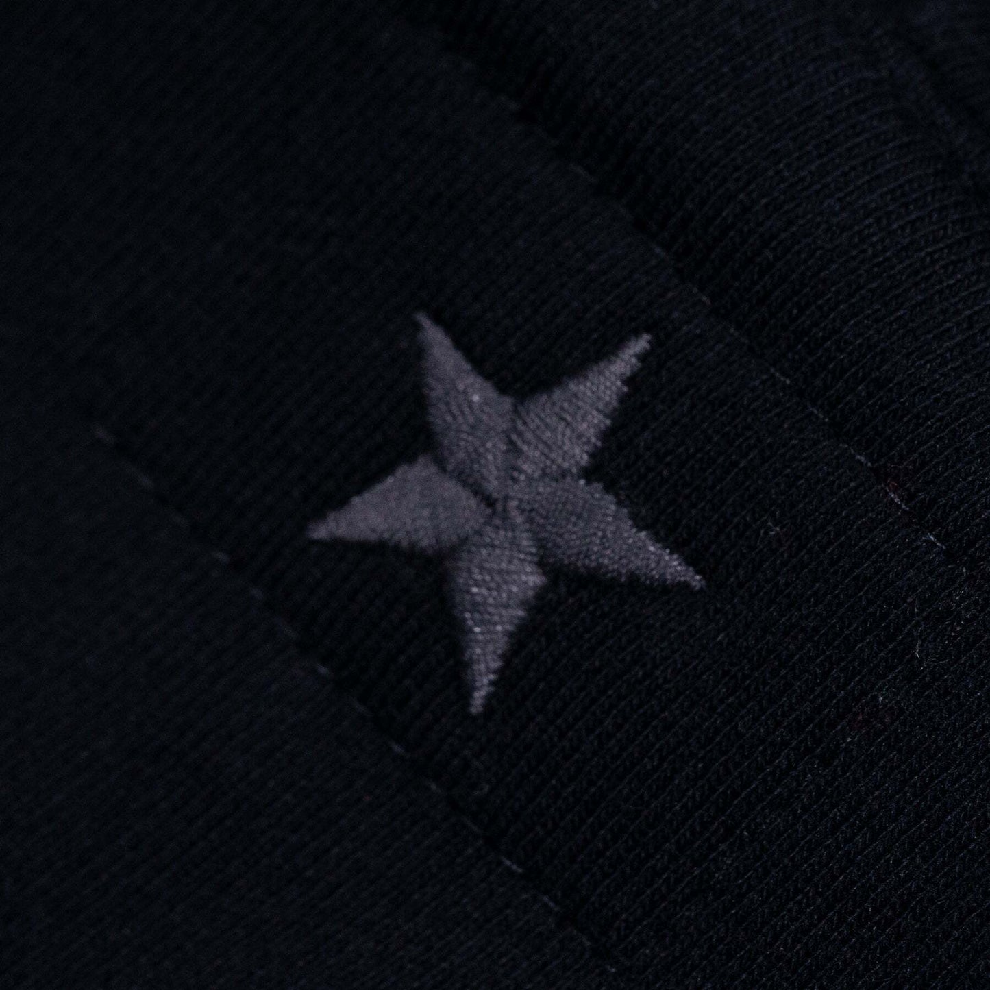 BNAGEROW - Heavyweight Black Fleece Pullover Hoodie