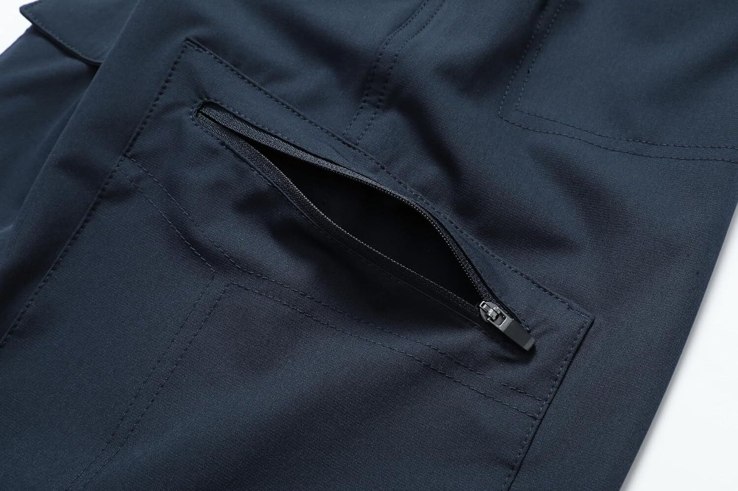 Men's Lightweight Cargo Pants Waterproof Quick Dry Tactical Pants Outdoor Hiking Pants with Belt