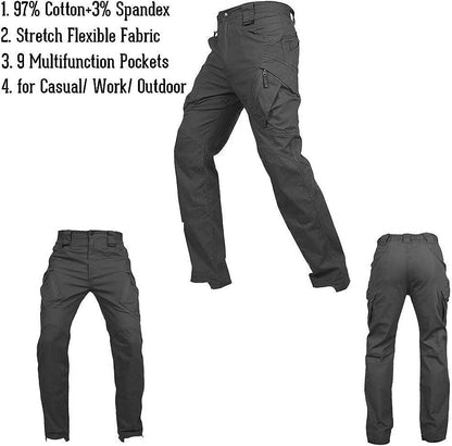 Men's Assault Tactical Pants 🔥Lightweight Cotton Outdoor Military Combat Cargo Trousers