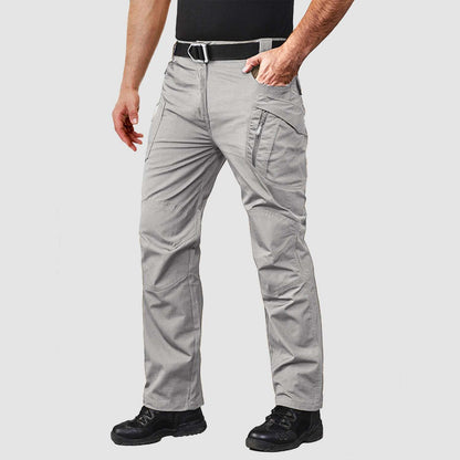 7-Packs Men's Tactical Pants with 9 Pockets Rip-Stop Work Hiking Pants