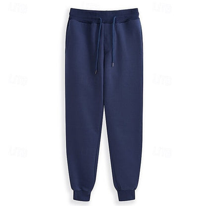 Mens 7 Pack Fleece Workout Jogger Sweatpants With Pocket and Drawstring Size S-3XL