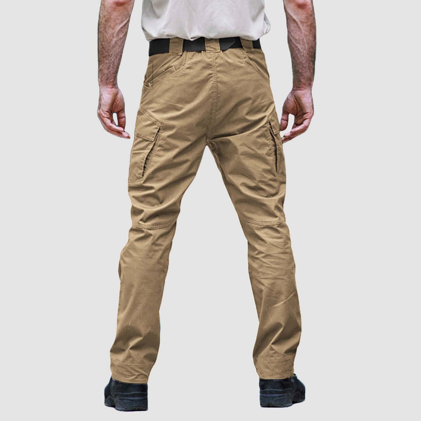 7-Packs Men's Tactical Pants with 9 Pockets Rip-Stop Work Hiking Pants