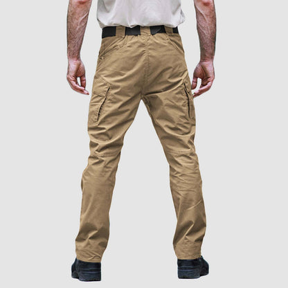 7-Packs Men's Tactical Pants with 9 Pockets Rip-Stop Work Hiking Pants