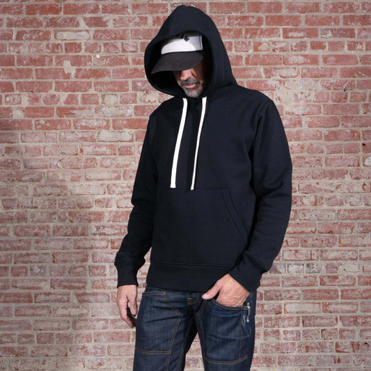 BNAGEROW - PULLOVER HOODIE - Black