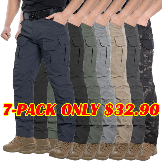 Men's Ripstop Work Pants,Water Resistant Outdoor Tactical Pants