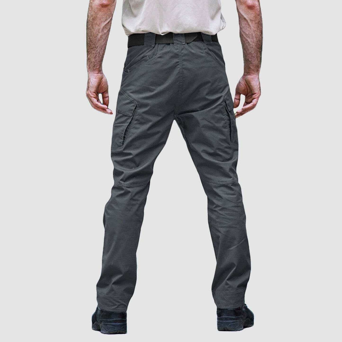7-Packs Men's Tactical Pants with 9 Pockets Rip-Stop Work Hiking Pants