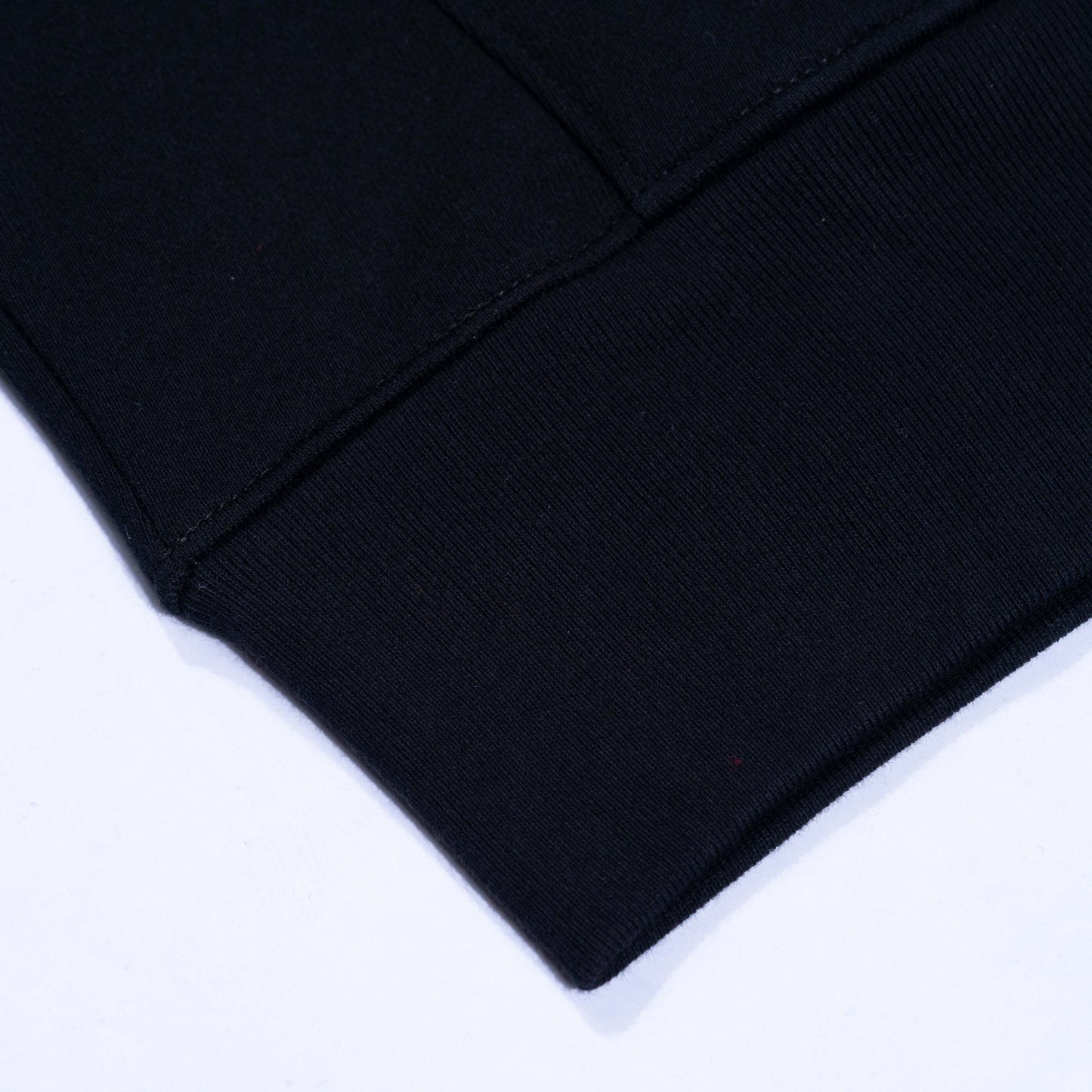 BNAGEROW - Heavyweight Black Fleece Pullover Hoodie