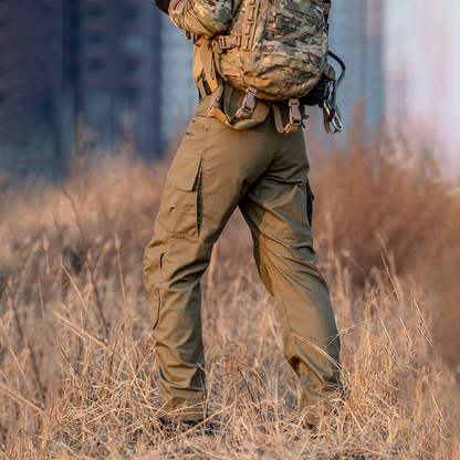 Reinforced Abrasion-Resistant Outdoor Tactical Pants With Knee Pads
