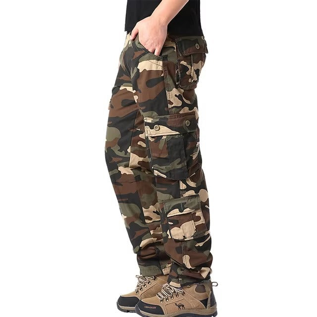 Men's Multi-Pocket Sports Work Pants