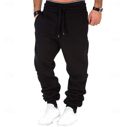 Mens 7 Pack Fleece Workout Jogger Sweatpants With Pocket and Drawstring Size S-3XL